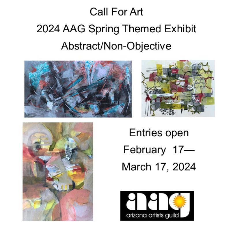 2024 Spring Abstract Non Objective Exhibition Call For Art Arizona   Call For Art Graphic 1 800x800 